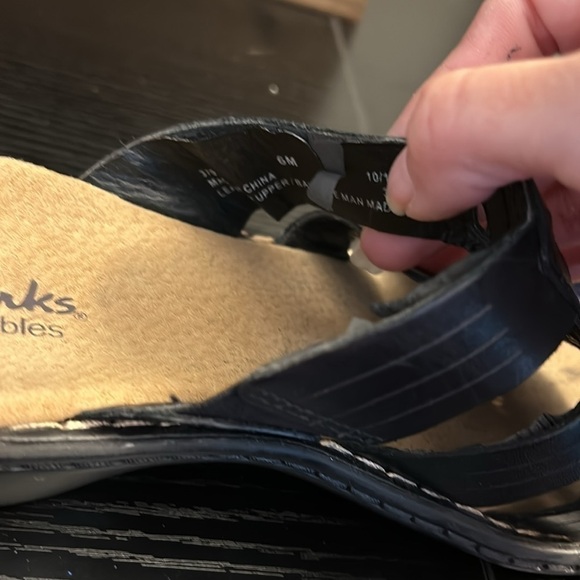 Clarks Bendables Strappy Sandals Size 6M - Picture 4 of 5